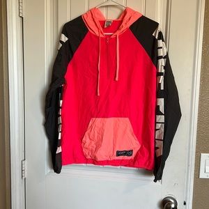Pink windbreaker